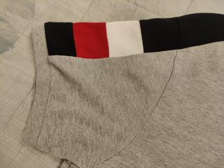 Polo Slim Fit Tommy Hilfiger Grigia, taglia M