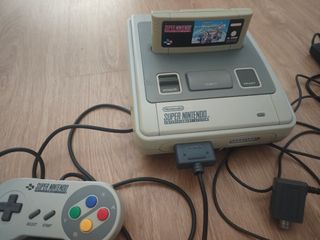 Super Nintendo+Mario Kart