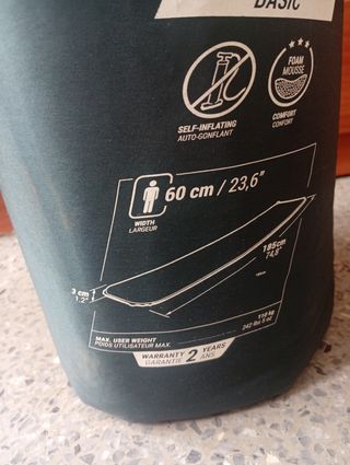 Esterilla autohinchable Decathlon 