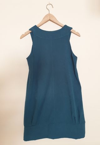 Vestido verde botella antelina