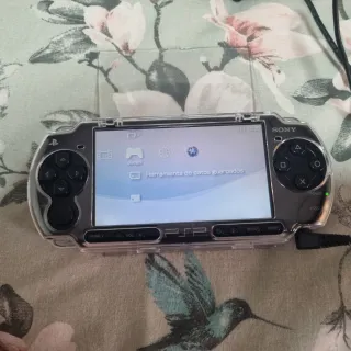 Sony PSP 2004 Negra y Plateada