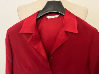 Blusa vintage roja