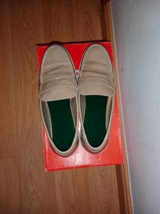 Zapatos planos Notton beige