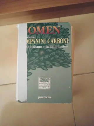 Dizionario Campanini Carboni