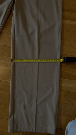 Pantalón Bershka beige mujer