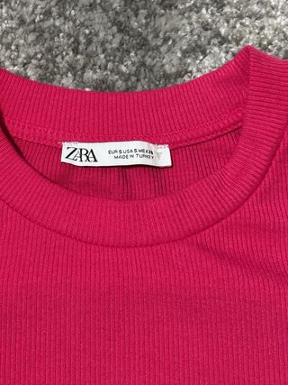 Lote 2 Camisetas Zara Mujer