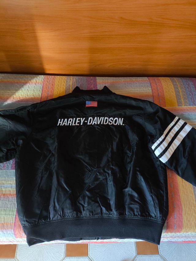 Bomber Harley Davidson Nera