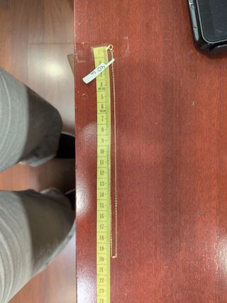 Cadena Forzada 40 cm Oro