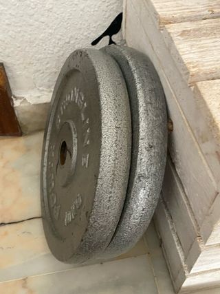 Discos de pesa 10kg x2 Strongline Power