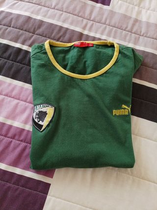 Camiseta Puma Verde Chico
