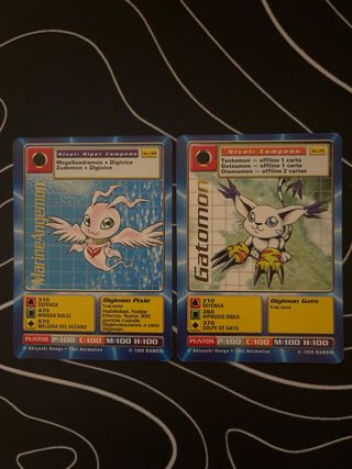 Cartas Digimon Bandai 1999 