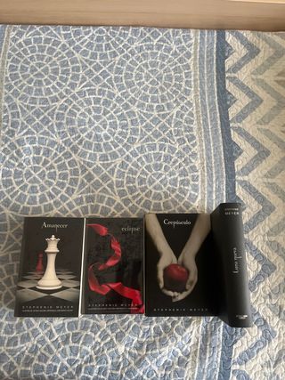 Lote de libros Crepúsculo 