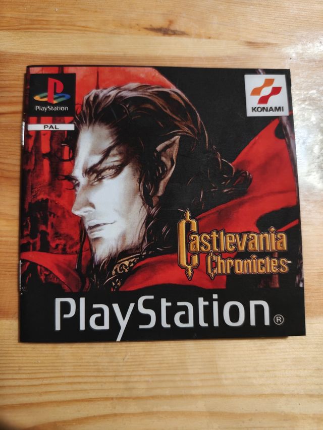 Manuale Konami PAL di Castlevania Chronicles PS1