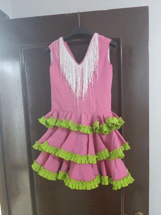 Traje Flamenca Niña 4/5 Años