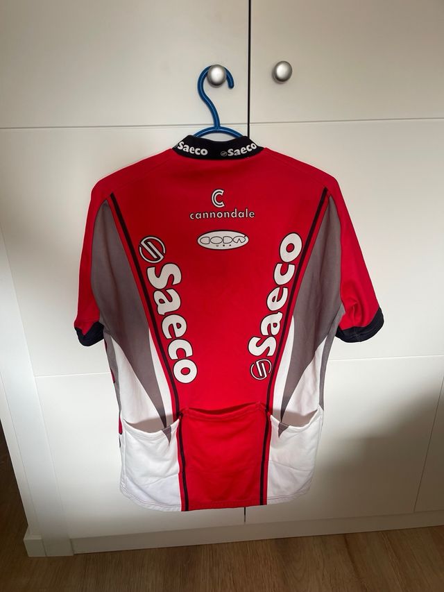 Maillot Ciclismo Vintage Saeco Estro