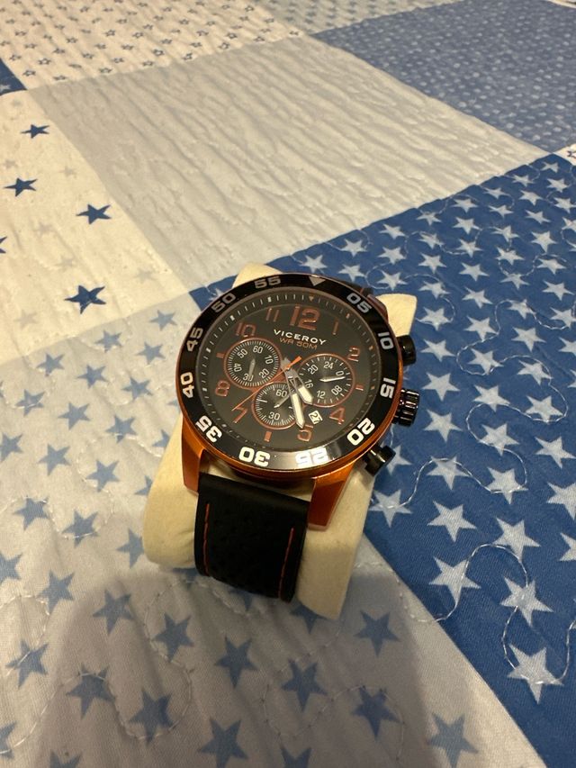 Reloj Viceroy Naranja y Negro