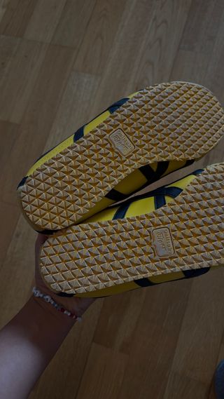 Zapatillas Onitsuka Tiger Amarillas Vintage