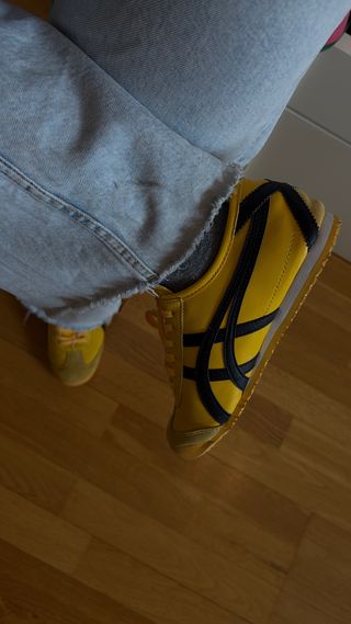 Zapatillas Onitsuka Tiger Amarillas Vintage