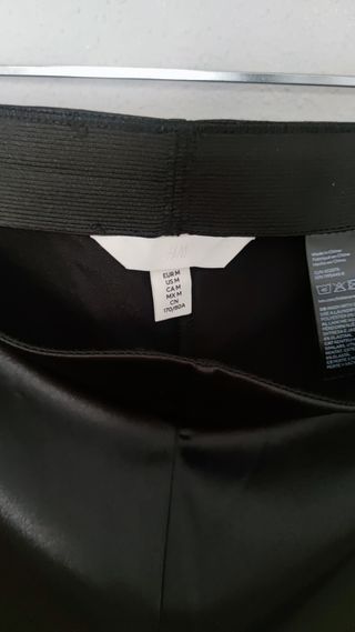 Leggings brillantes negros