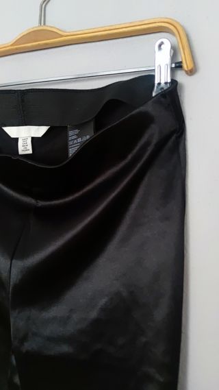 Leggings brillantes negros