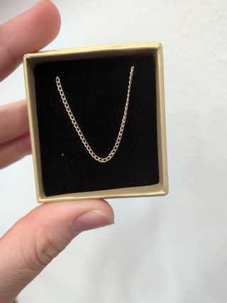 Cadena de oro 40 cm