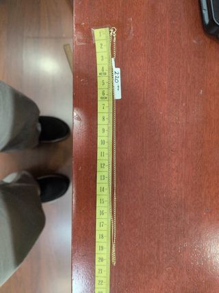 Cadena de oro 40 cm