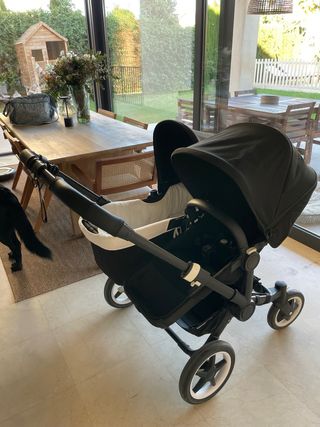 Bugaboo Donkey Negro 2 Sillas y 2 Capazos