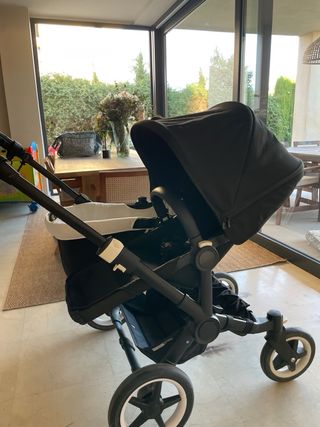 Bugaboo Donkey Negro 2 Sillas y 2 Capazos