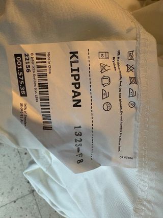 Funda Sofá KLIPPAN IKEA Estampado étnico
