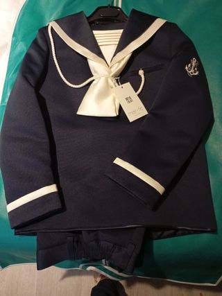Traje de marinero comunión azul marino T-12