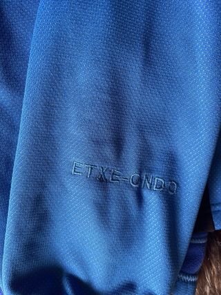 Maillot invierno Ciclismo Etxeondo Azul vintage 