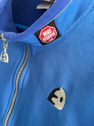 Maillot invierno Ciclismo Etxeondo Azul vintage 