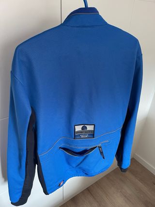 Maillot invierno Ciclismo Etxeondo Azul vintage 