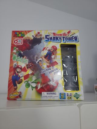 Super Mario Blow Up Shaky Tower Juego