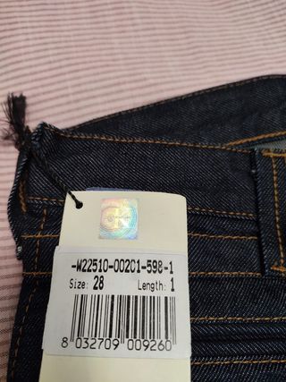 Vaqueros Calvin Klein Azules Talla W 28