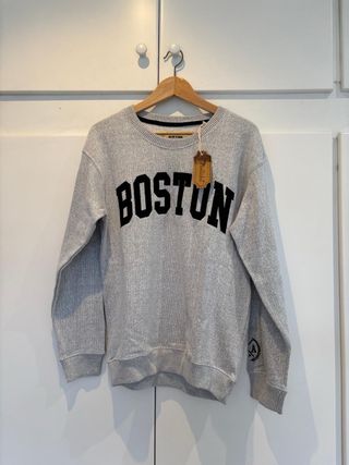 Jersey Boston gris talla S nuevo con etiqueta