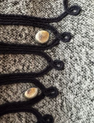Chaqueta de sarga de espiga 