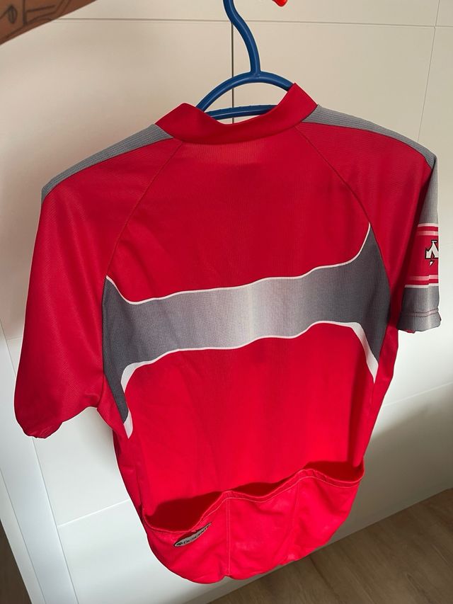 Maillot Descente Rojo y Gris