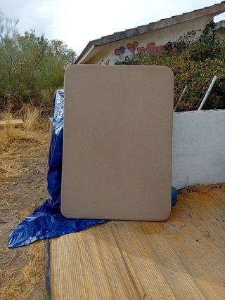 Somier tapizado matrimonio beige