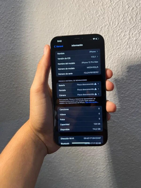 iPhone 12 Pro Max grigio