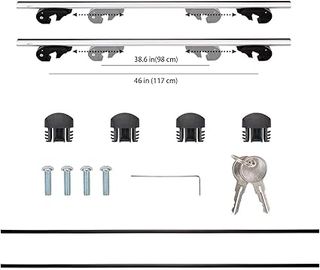 Amazon Basics Portaequipajes de Techo
