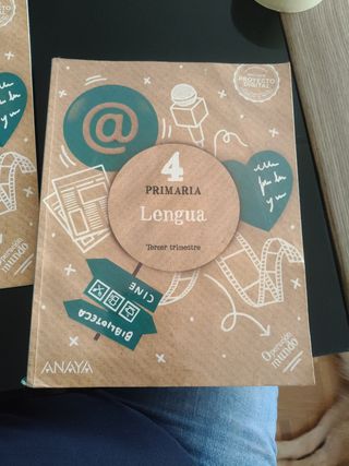 Lengua 4to primaria, anaya
