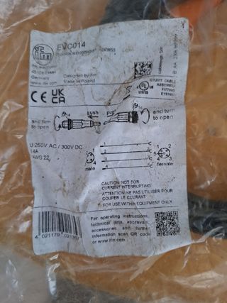 Cable de conexión ifm EVC014