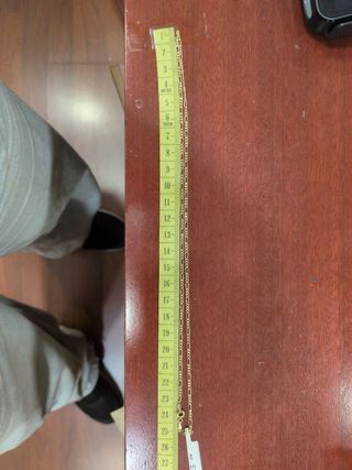 Cadena Cartier Oro 50 cm
