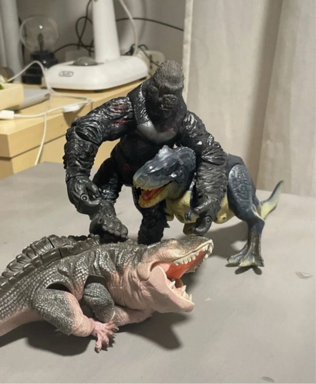 Set Action Figures Snodabili - King Kong 2005 - Pl