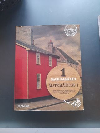 Matemáticas I. Anaya 