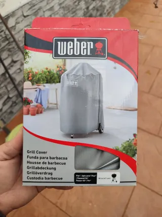 Funda Weber para Barbacoa Gris