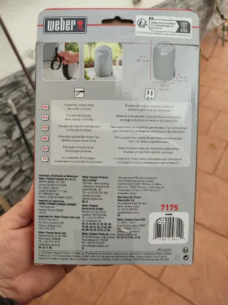 Funda Weber para Barbacoa Gris