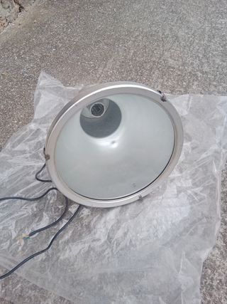 4 Lámparas colgantes industriales metal