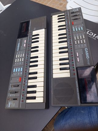 Casio PT-87 Teclado vendo dos teclados vintach. El